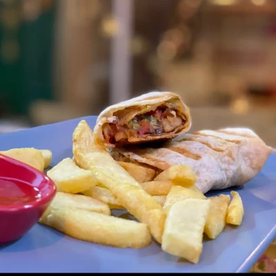 Barbekü Soslu Tavuklu Wrap